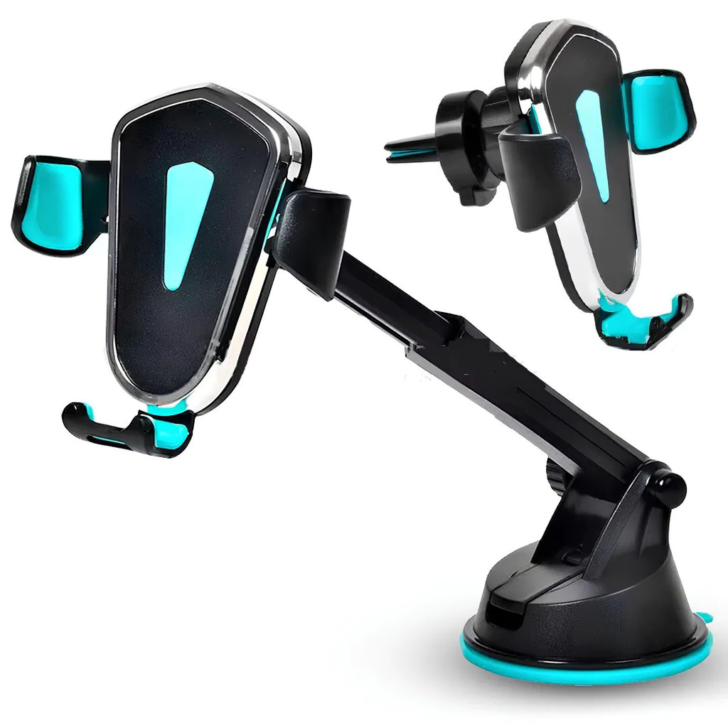 Suporte Veicular Universal 2 Em 1 Para Celular Painel Parabrisa Ebai Fzf-6907