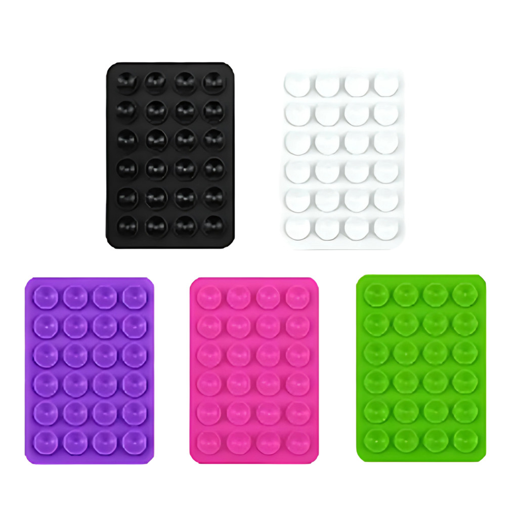 Ventosa de Silicone Adesivo Suporte para Celular Iphone Android Cores Variadas - Gshield