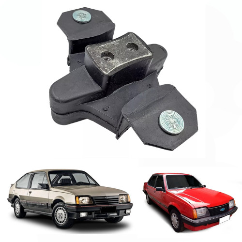 Suporte Coxim do Motor Dianteiro Lado Esquerdo Monza 1982 1983 1984 1985 1986 1987 1988 1989 1990