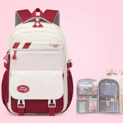 Mochila Escolar De Grande Capacidade Para Estudante Feminina lmpermeável