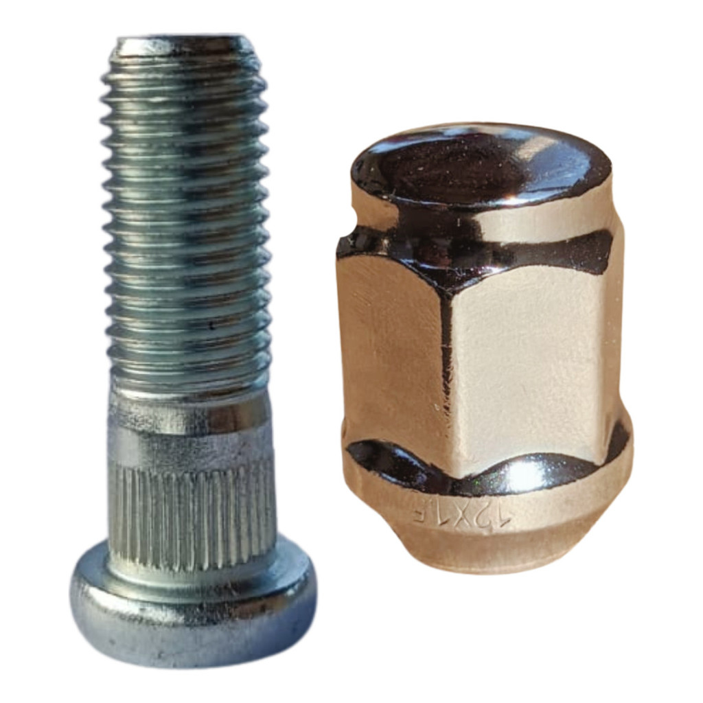 1 Parafuso Prisioneiro Com porca Roda Honda Civic Fit City Accord W-rv H-rv Crv