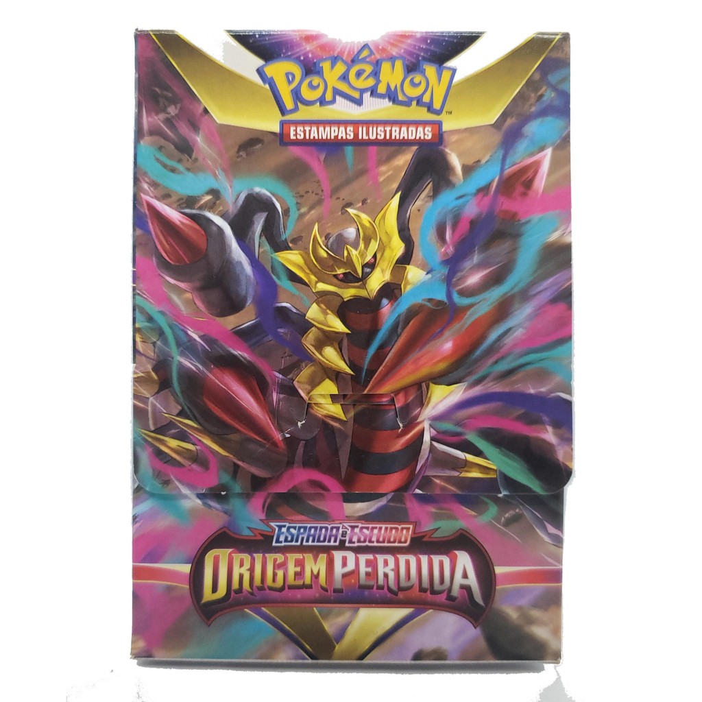 Deck Case TCG Pokemon Original Origem Perdida Espada Escudo