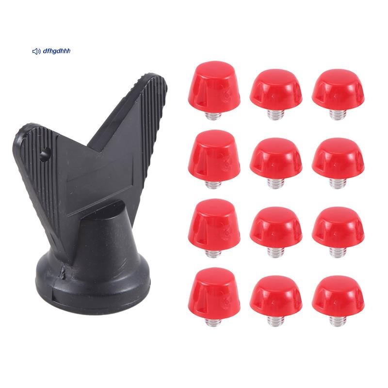 12pçs Pontas De Sapato De Futebol , Chuteiras De Bota M5 , Parafuso De Rosqueamento 7mm 10mm , Pinos De Substituição Ant