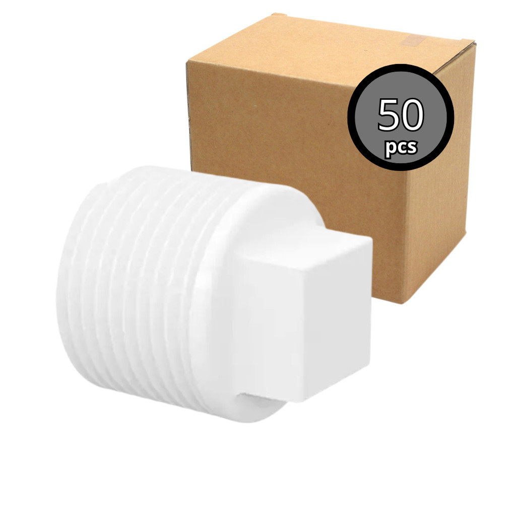 Kit 50 Peças Plug Rosca 3/4" (25mm) Krona