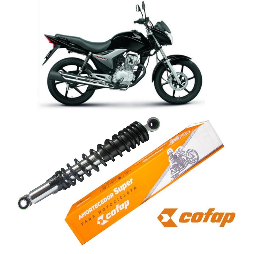 Par Amortecedor Traseiro Honda Cg Titan Fan 150 2004 a 2015 Novo Original Cofap