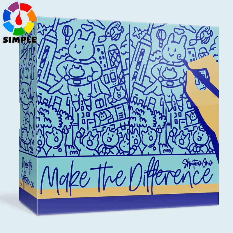 Oink Games Make The Difference - Japanese Spot The Difference Party Game