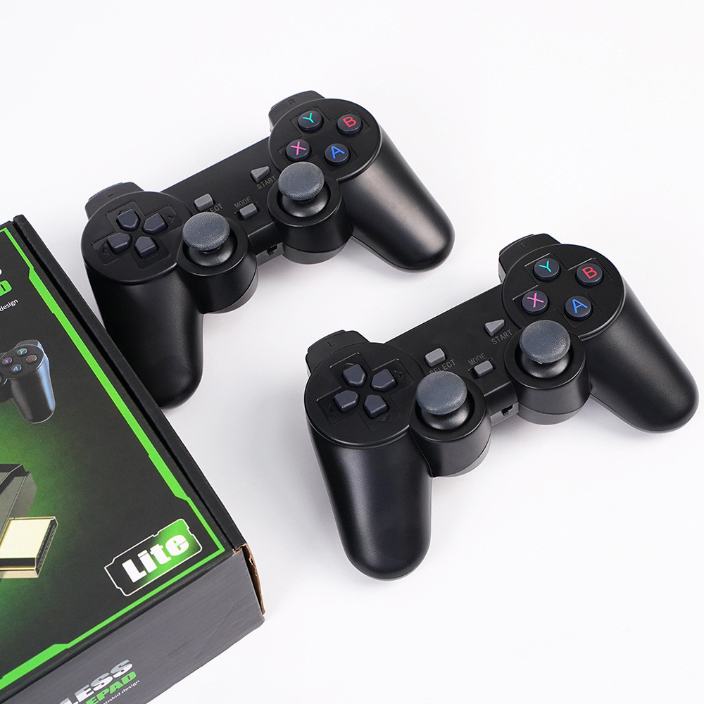 Videogame Stick 10mil+jogos 2 Controles Sem Fio Console Original Portatil Jogos Retro Antigo
