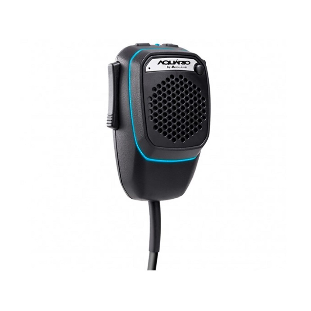 Microfone Ptt Rádio Px 4 Pinos Dual Mike Mk-0204 Aquário