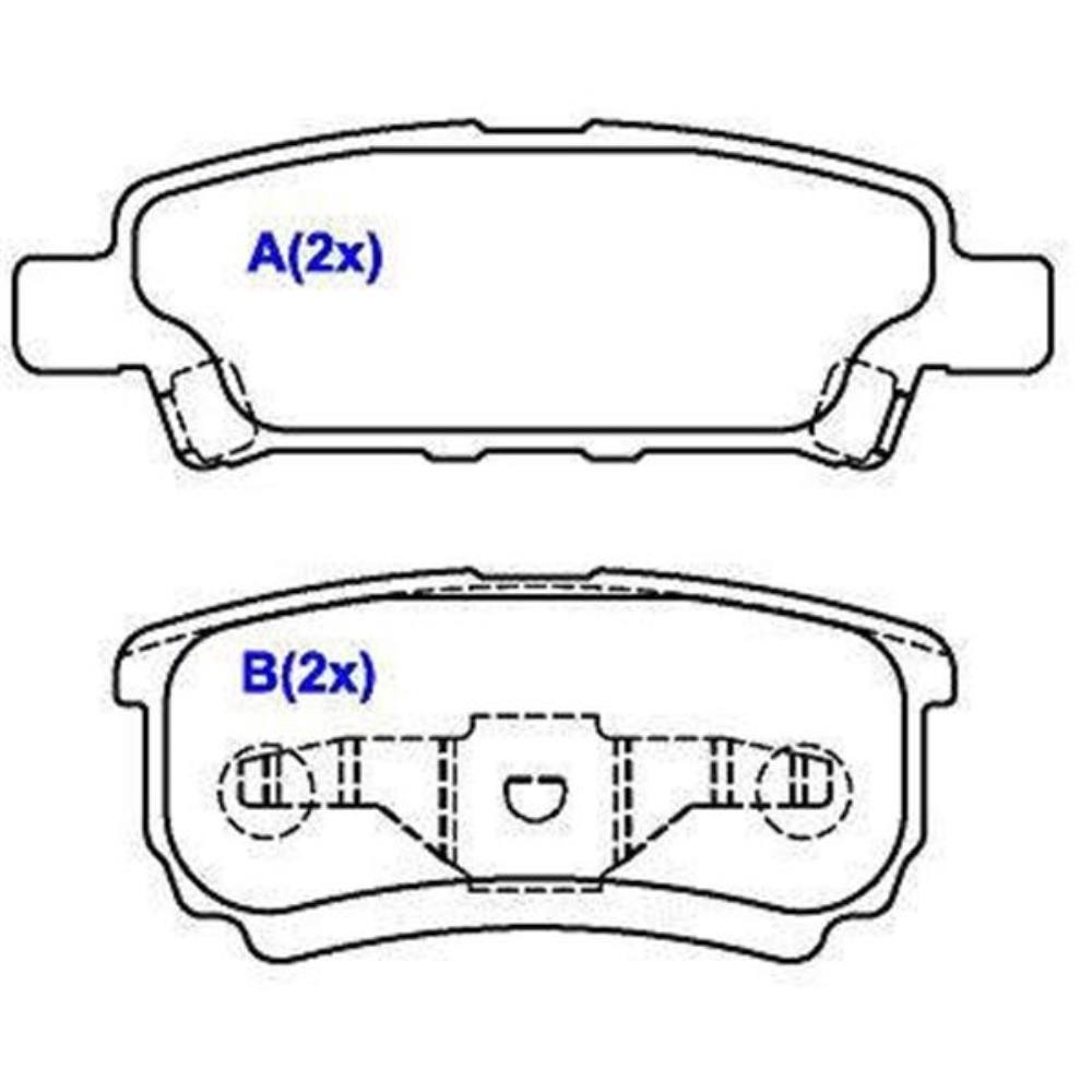 Pastilha Freio Traseiro Lancer 2008 a 2019 Syl 2315