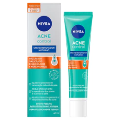 CREME RENOVADOR NOTURNO NIVEA ACNE CONTROL 40ML