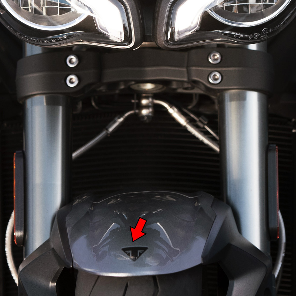 Kit 4 Adesivos Triumph Escudo Capacete Emblema Resinado