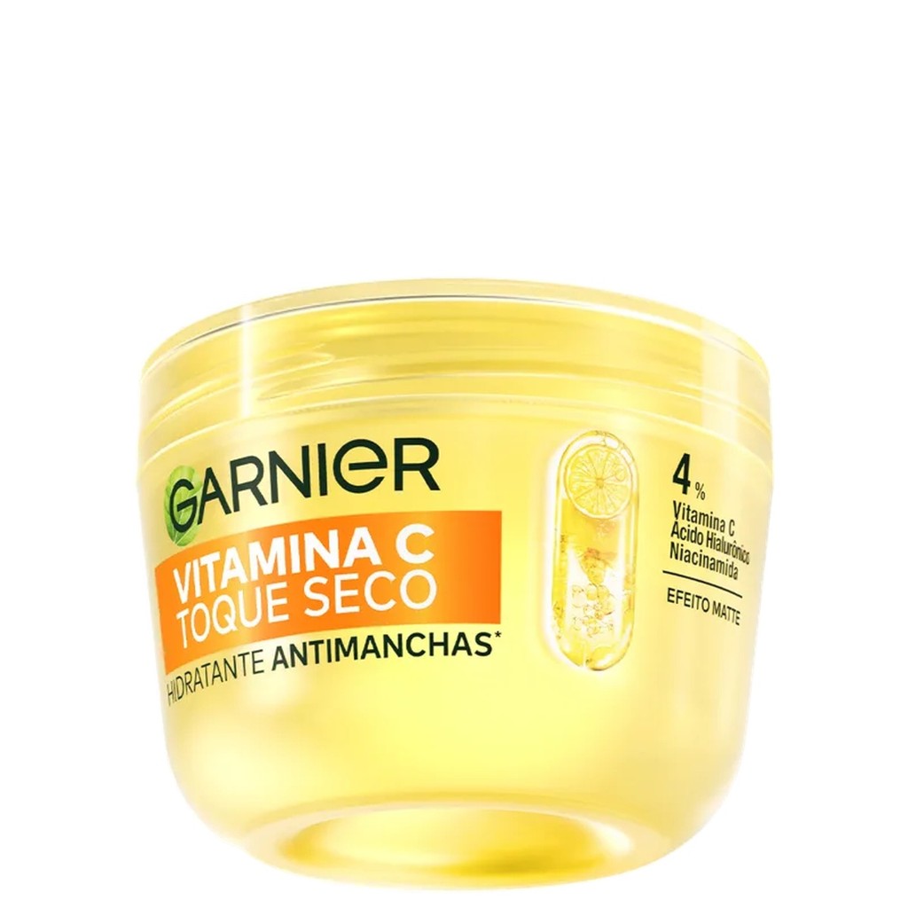 Garnier Hidratante Facial Vitamina C Toque Seco AntiManchas 85g em Oferta na Shopee