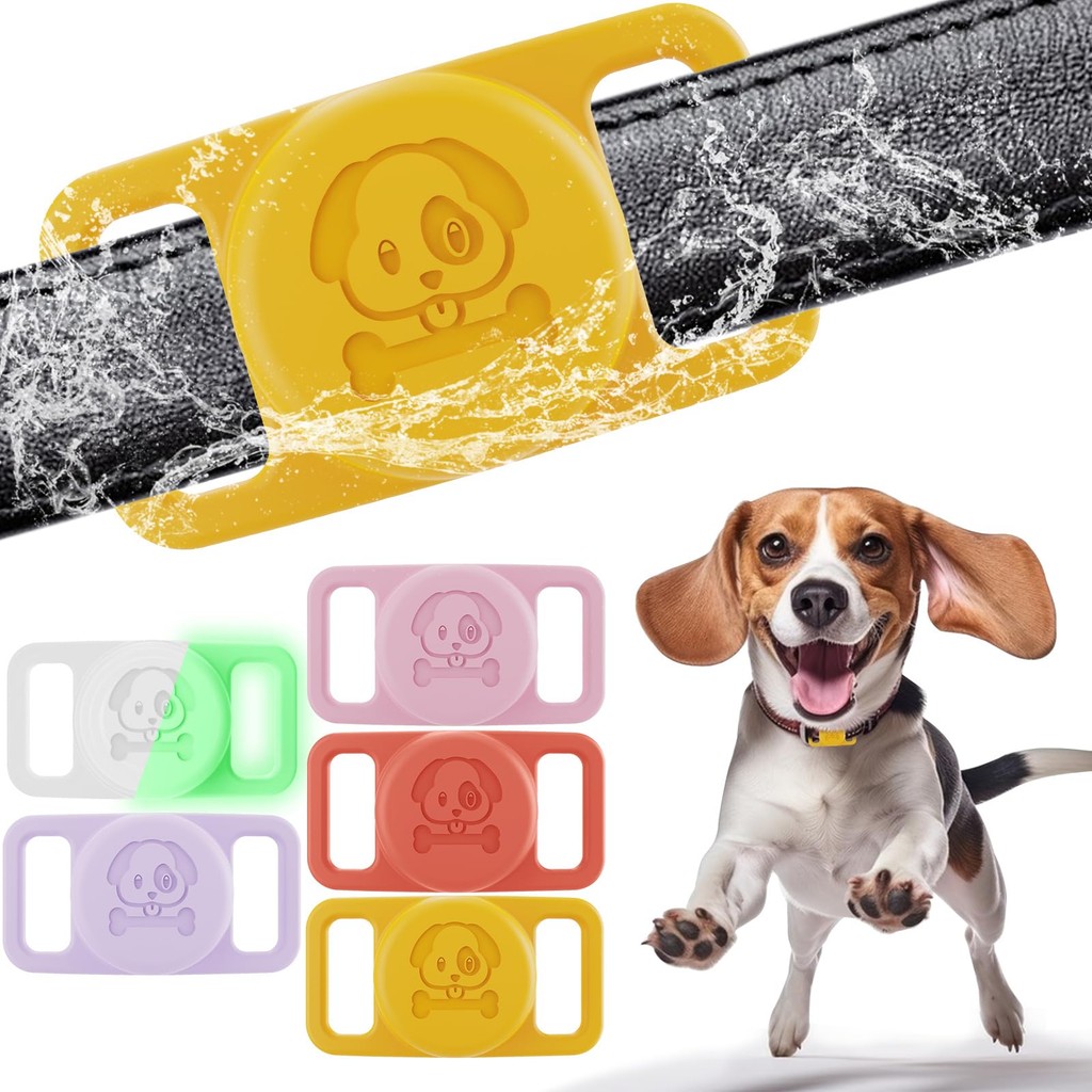 Suporte Para Coleira De Cachorro Airtag , [1 Pacote] Cães À Prova D'água , Protetor Anti-Perda Coberto De Corpo Inteiro  em Oferta na Shopee