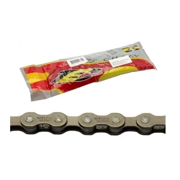 Corrente Fina Tec 6v - 7v 18 - 21 Marchas 116 Elos Bicicleta de Marcha Aro 24 26 29