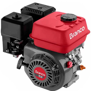 MOTOR A GASOLINA 15HP BRANCO B4T-15.0H PARTIDA MANUAL 4T 420CC em Oferta na Shopee