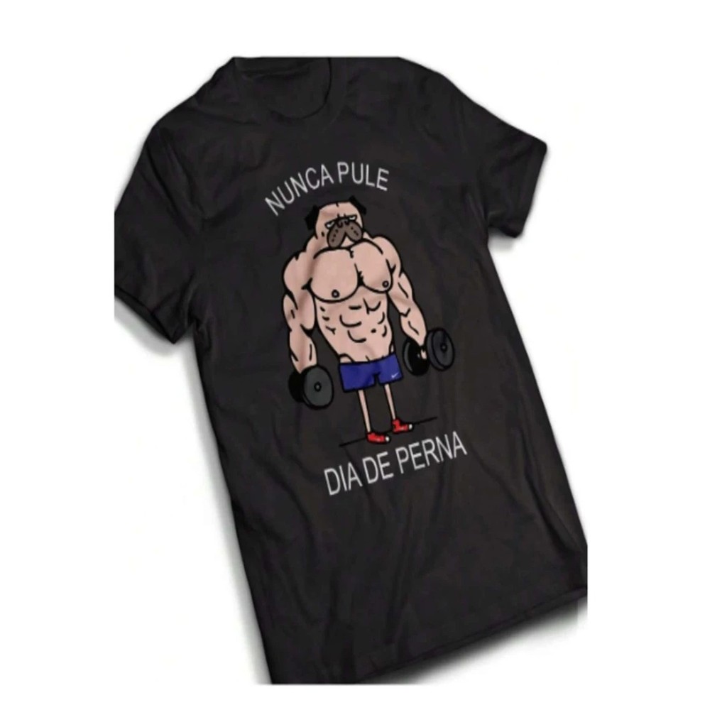 Camiseta Academia Engraçadas Variadas Gym Lançamento Treino
