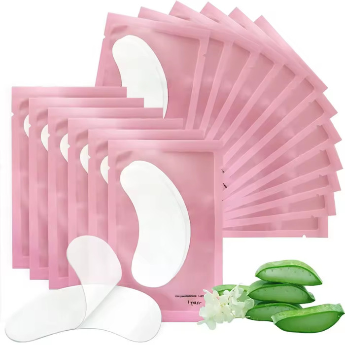 Pads Gel Protetor de Pálpebras para Extensão de Cílios Profissional – 10, 25 ou 50 Pares em Oferta na Shopee