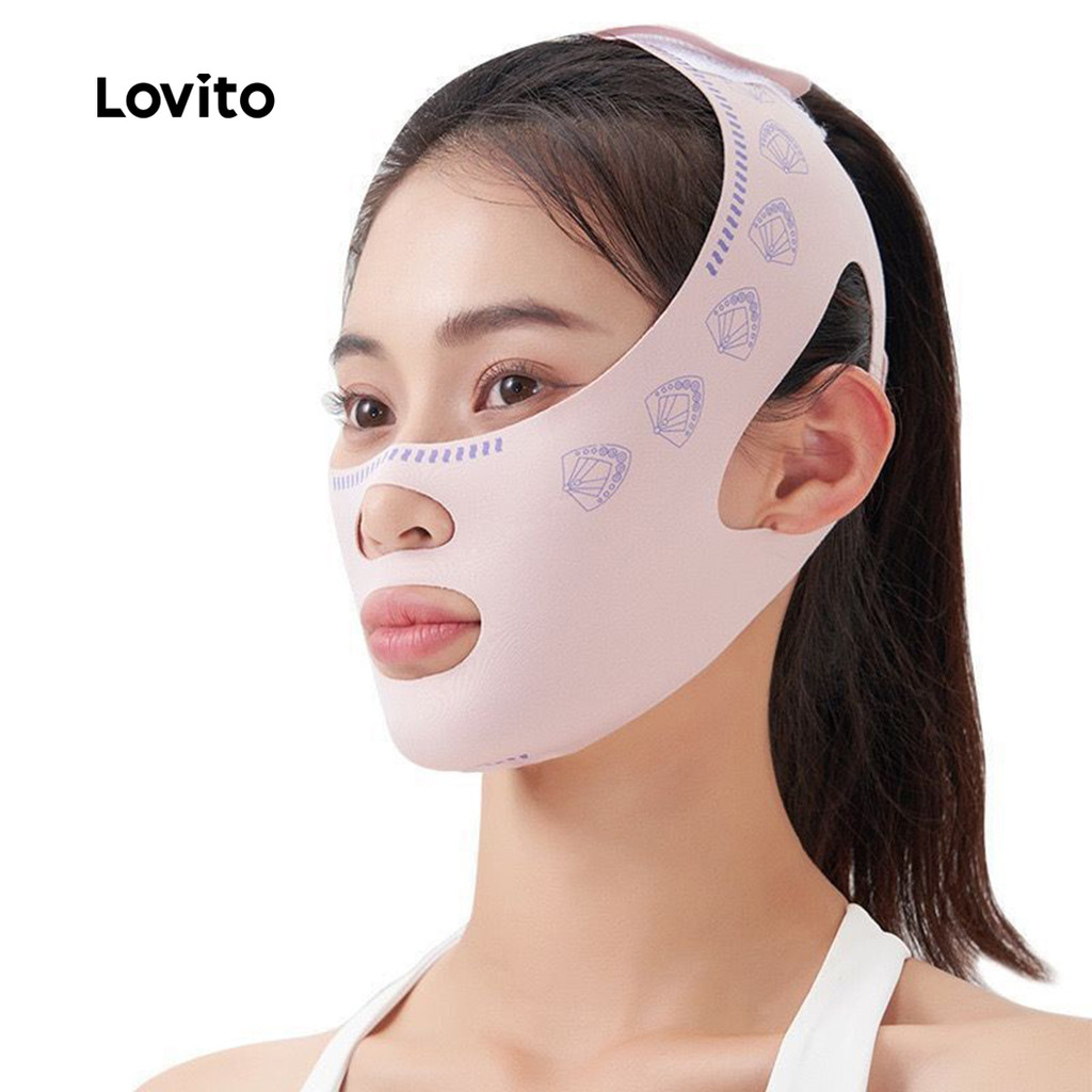 Lovito Casual Simples Rosto Emagrecimento Massagem Facial Ferramentas De Cuidados Faciais Para Mulheres LCS09151 em Oferta na Shopee