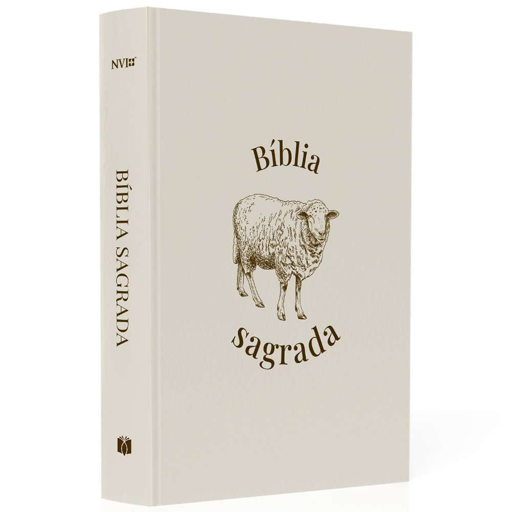 Bíblia Sagrada Cordeiro | NVI | Capa Brochura em Oferta na Shopee