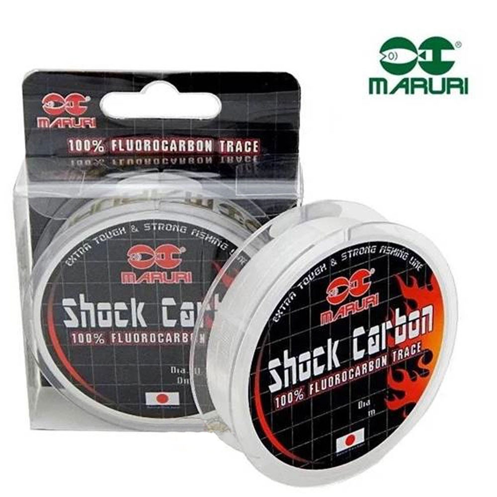 Linha Fluorcarbono Shock Carbon 50 mm 20 M - Maruri