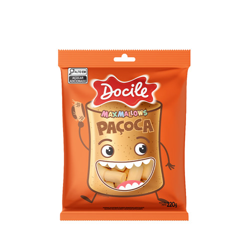Marshmallow Paçoca 220g - Docile - Food & Beverages