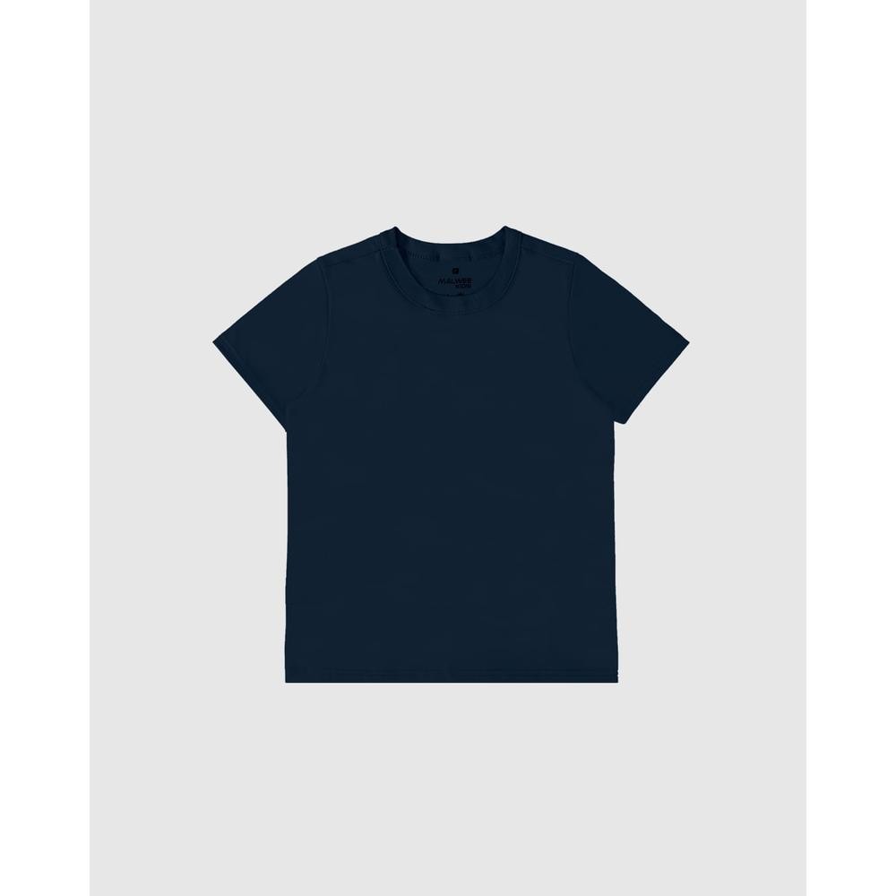Camiseta Infantil Menino Decote Redondo Em Algodão Malwee Kids em Oferta na Shopee