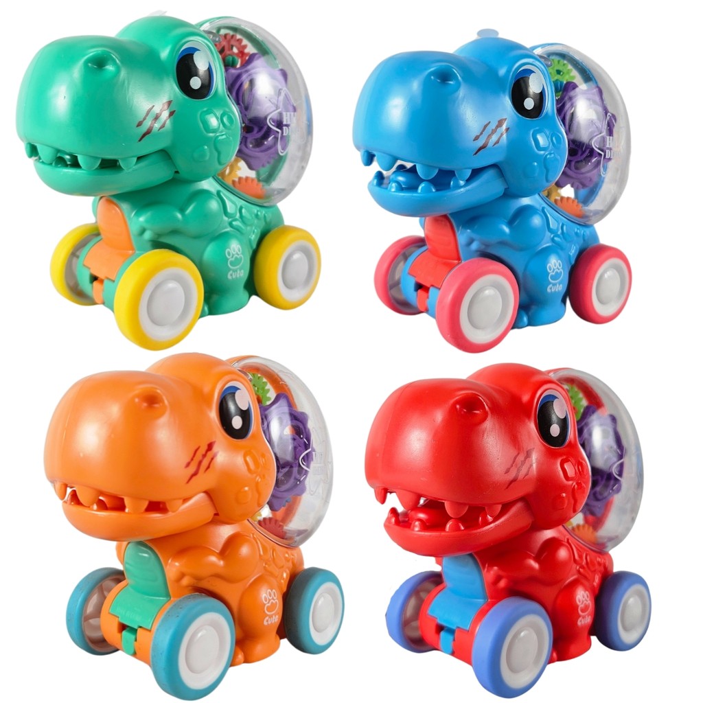 Brinquedo Carrinho Fricção Dino Com Luz Sortido - Castela em Oferta na Shopee