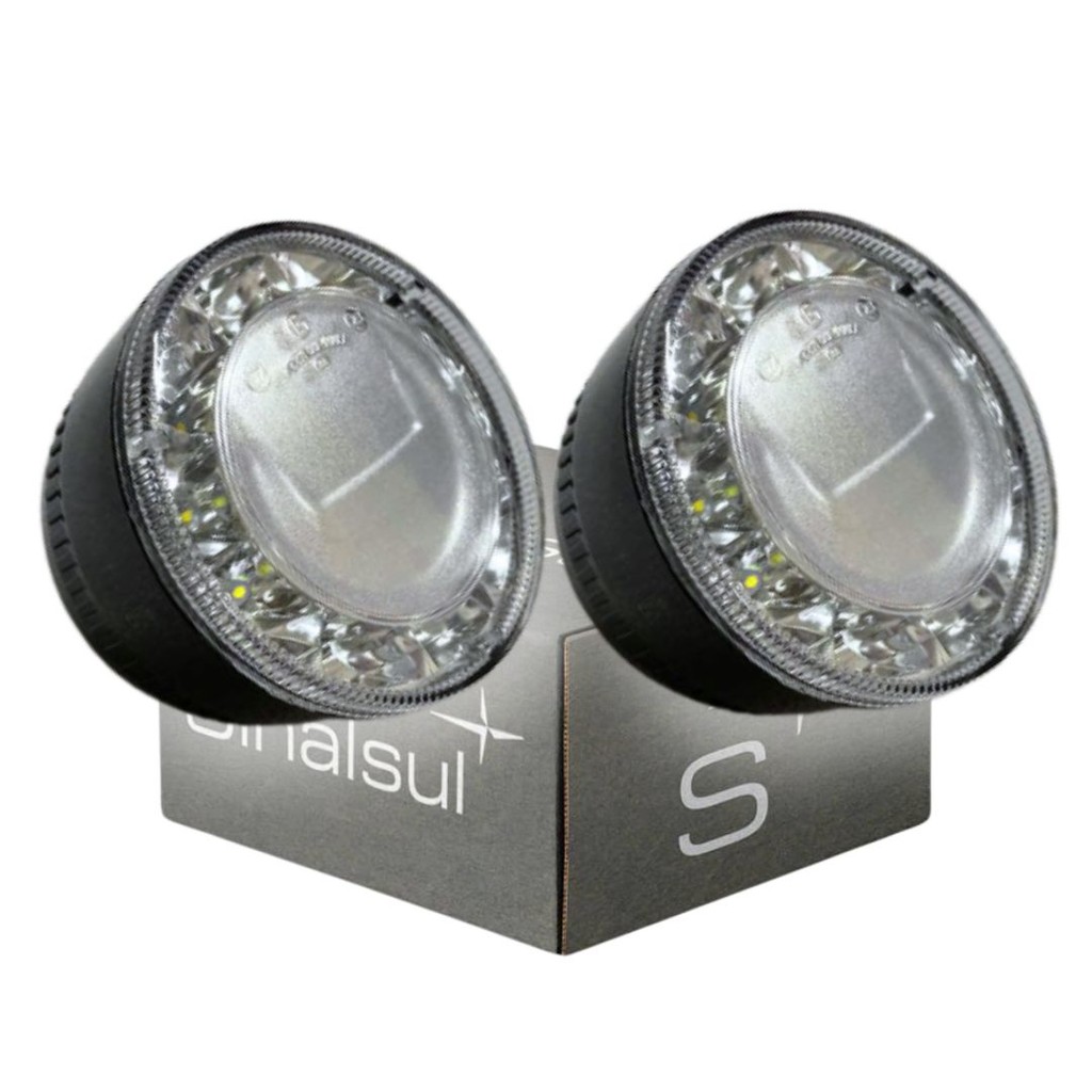 Par Lanterna Dianteira Compativel MB Accelo Luz Diurna LED em Oferta na Shopee