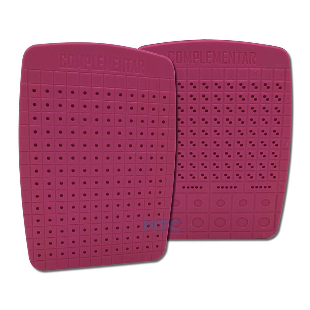 Placas Para Sementes de Auriculoterapia - Pequena - Complementar Rosa