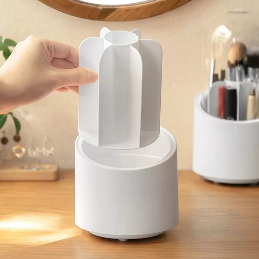 Organizador de Maquiagem com Divisórias Prático e Elegante Porta Pincel | Diversos Modelos