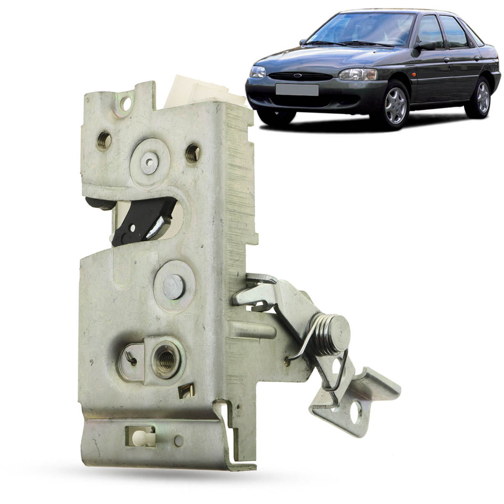 Fechadura da Porta Traseira Predisposta Elétrica Ford Escort Zetec Hatch Sedan Sw 1997 1998 1999 2000 2001 2002 2003