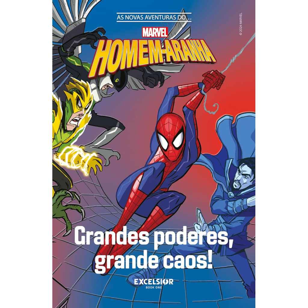AS NOVAS AVENTURAS DO HOMEM ARANHA GRANDES PODERES, GRANDE CAOS!