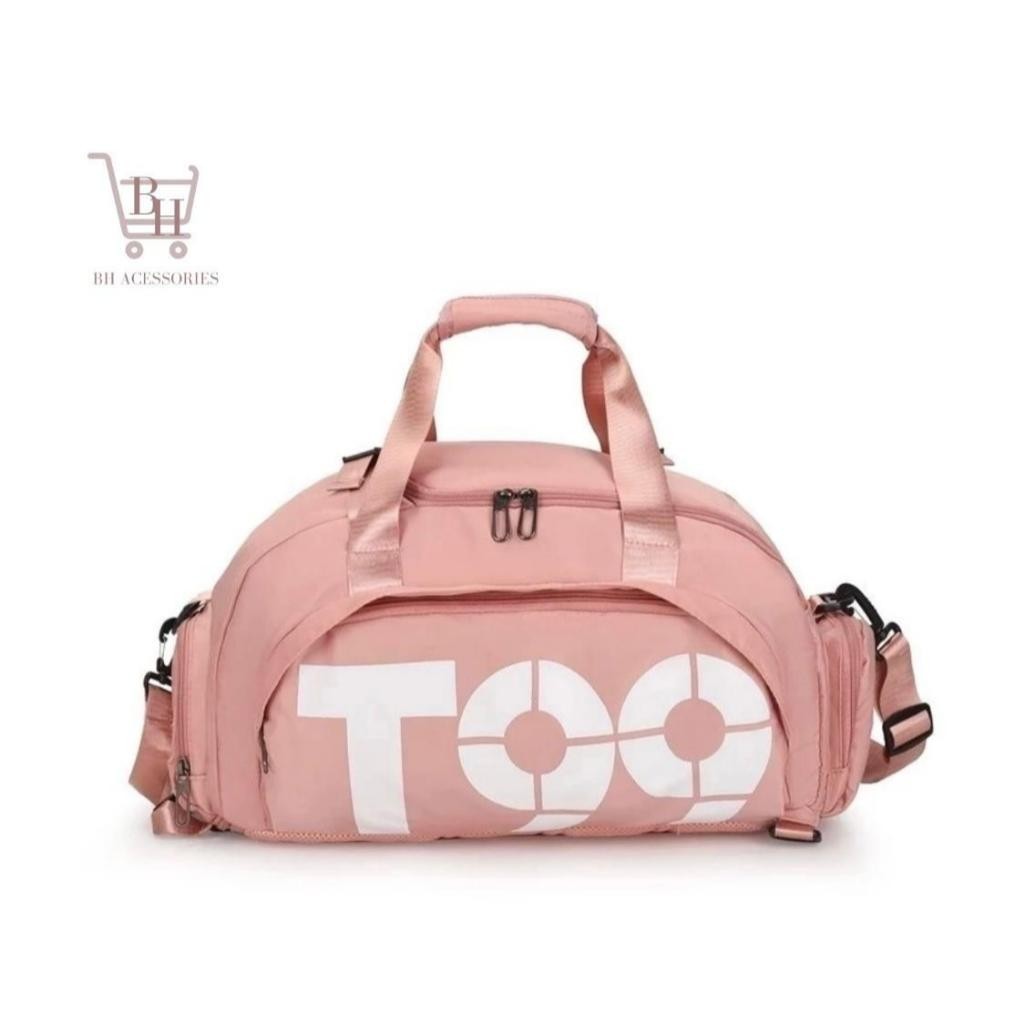 Bolsa Mochila Costa Transversal Fitness, Treino, Futebol, Academia ~ Impermeável Mala Esportiva
