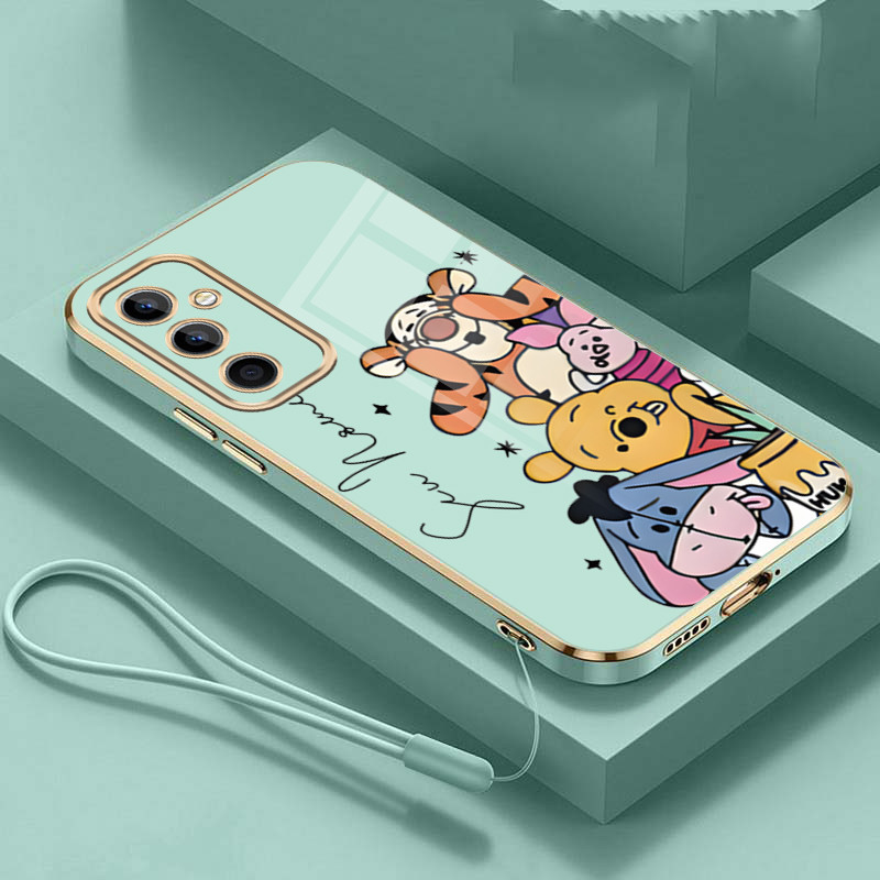 Samsung A17 A07 A37 A57 A27 A16 A06 5G Disney Tigger Caso Personalizado Brincalhão Listras Arte Capa Protetora Macia