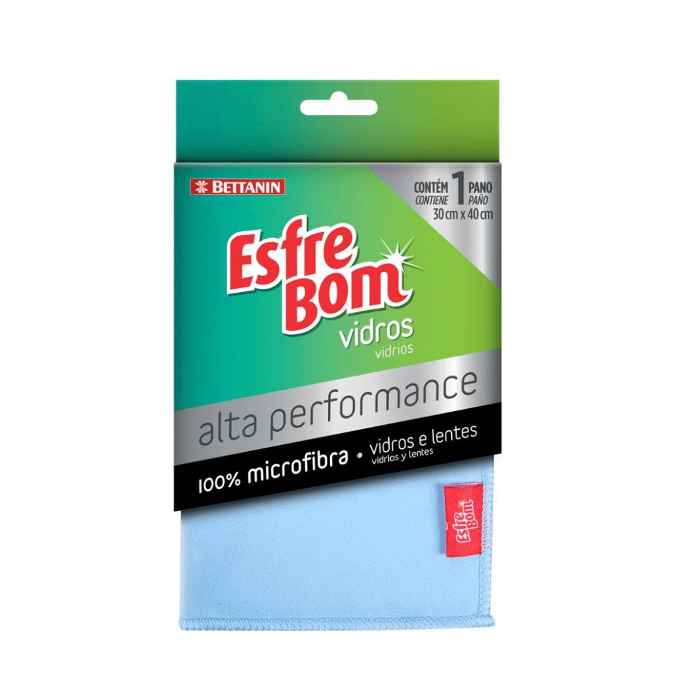 Pano para Vidros Microfibra Alta Performance EsfreBom Bettanin em Oferta na Shopee