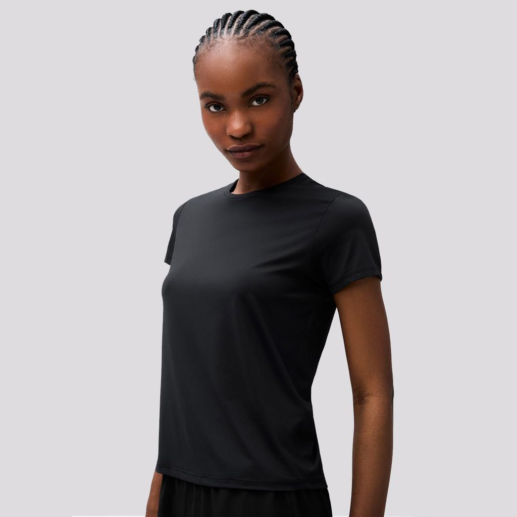 Camiseta Hering Sports UV 50 Feminina Preta em Oferta na Shopee