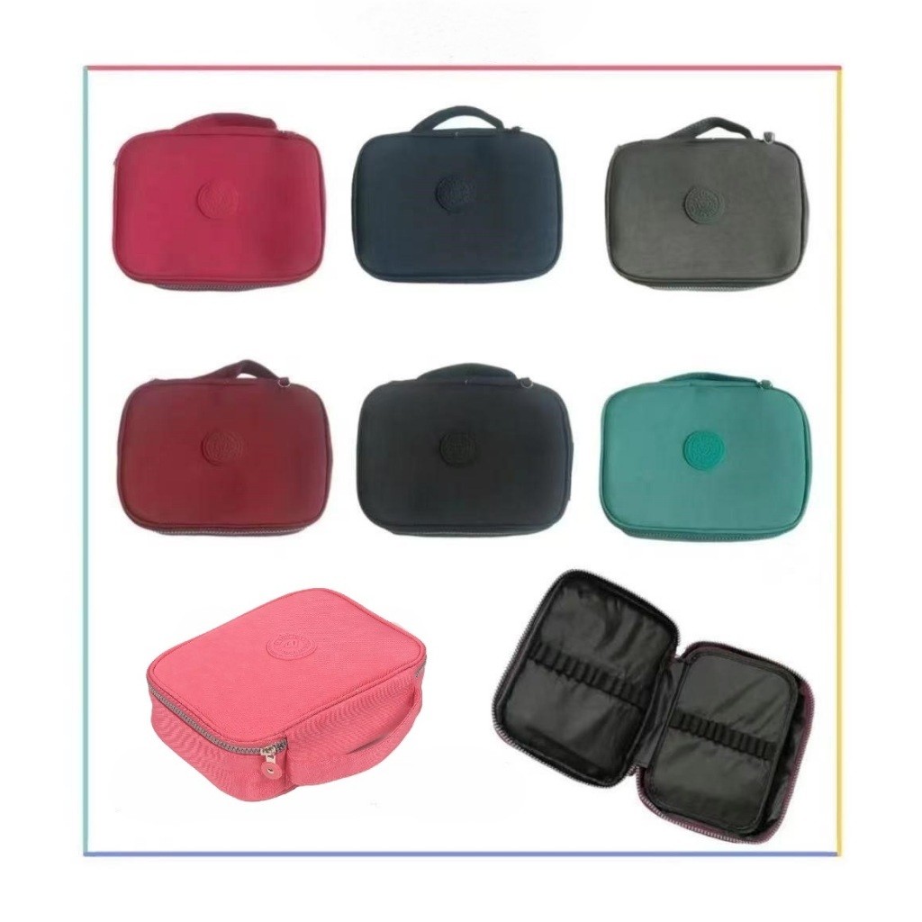 Estojo De Lápis Escolar Juvenil Box Jumbo Nylon Táctico Grande com Divisória em Oferta na Shopee