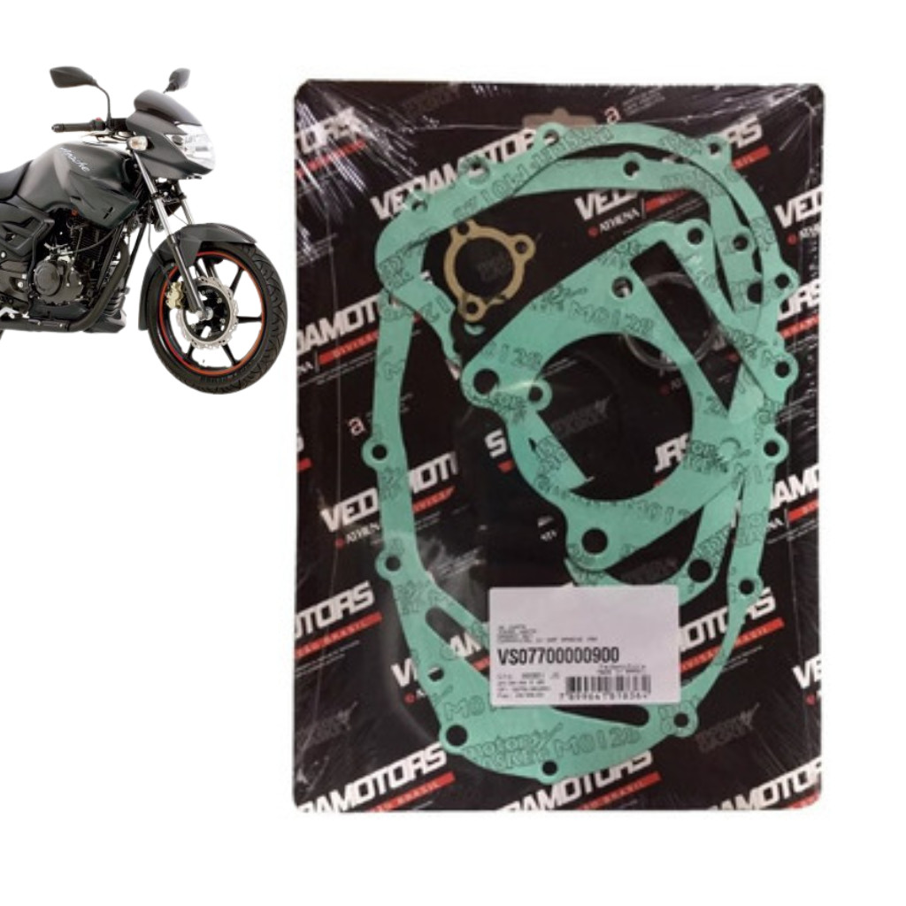 Kit Jogo Junta Completa Dafra Apache 150 - Vedamotors
