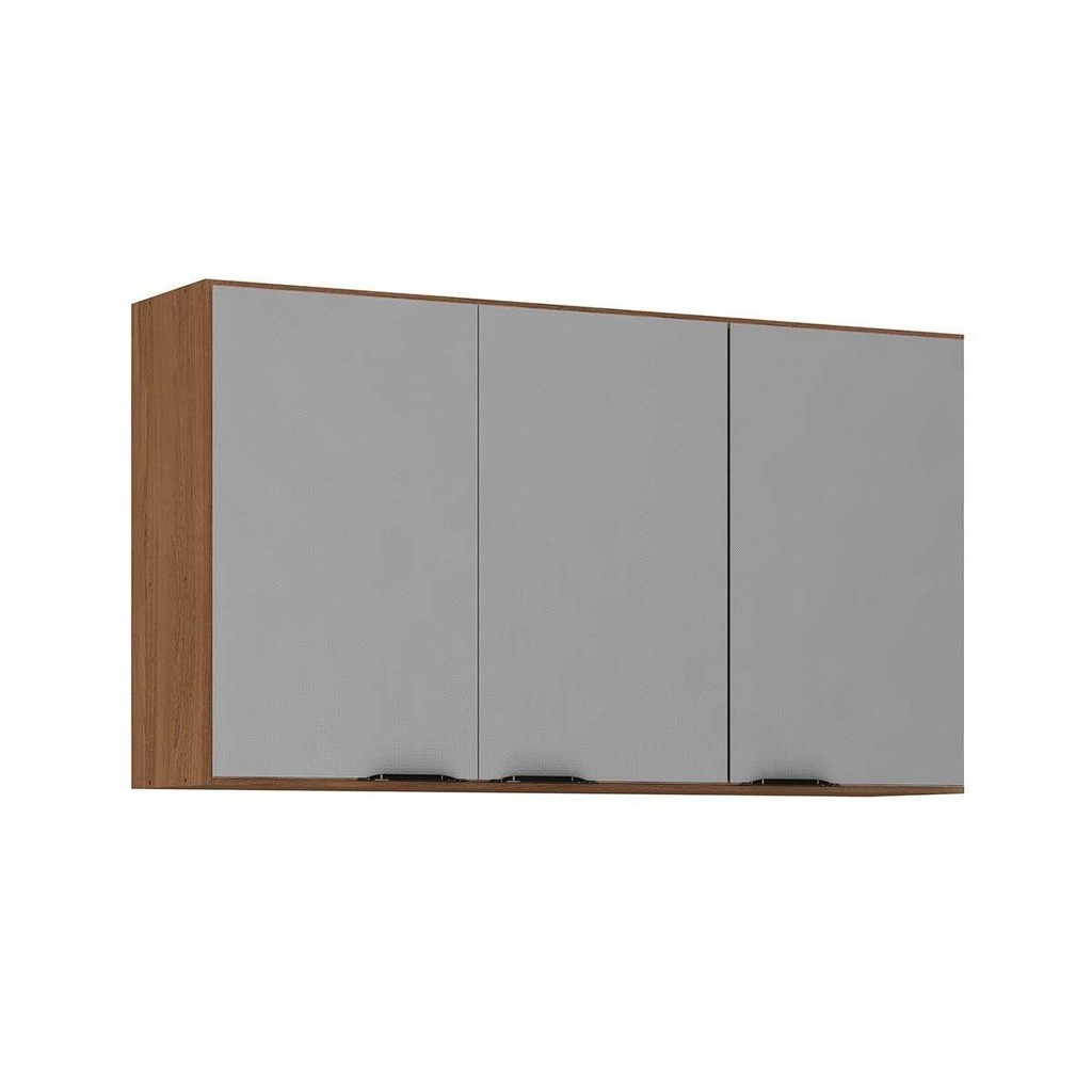 Armário de Cozinha Modulado Firenze 3 Portas 120cm Amendola/Nude Prime TX - Demóbile - Home & Living