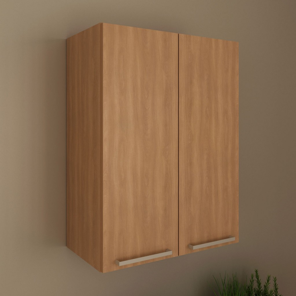 Armário Aéreo Cozinha 60 Cm 2 Portas 1 Prateleira CZ3141 - Tecno Mobili em Oferta na Shopee