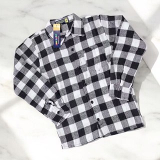 Camisa Xadrez Infantil Juvenil Flanelada Manga Longa – Tamanho 2 ao 16 em Oferta na Shopee
