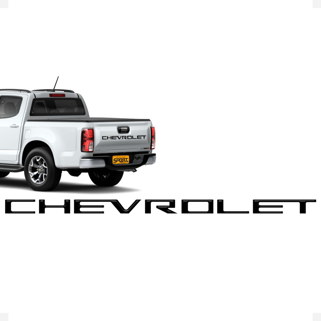 Faixa Traseira Chevrolet S10 2025  Adesivo Resinado Genérico em Oferta na Shopee