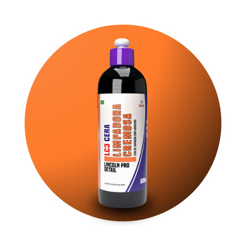 LC3 Cera Limpadora Cremosa 500ml - Lincoln em Oferta na Shopee