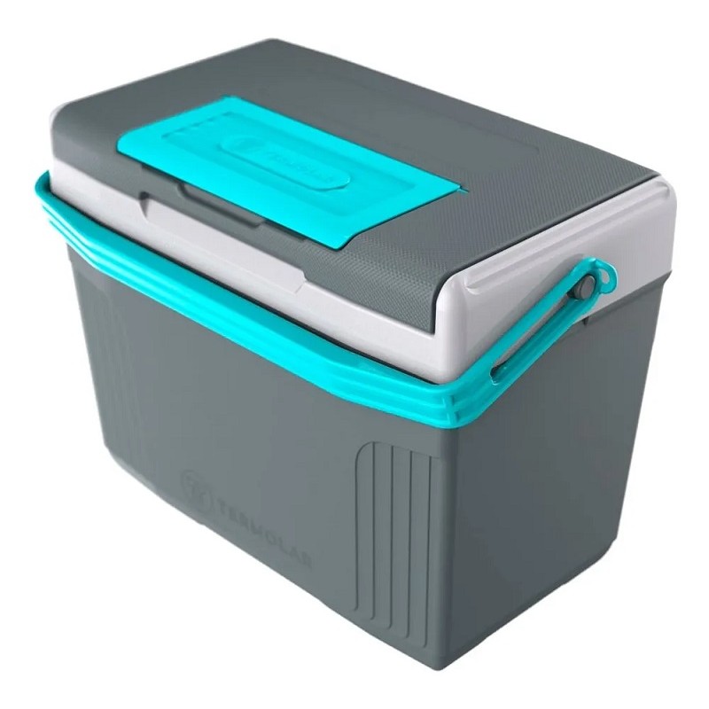 Caixa Térmica SUV 8 Litros Cinza Plus Termolar Camping Praia em Oferta na Shopee