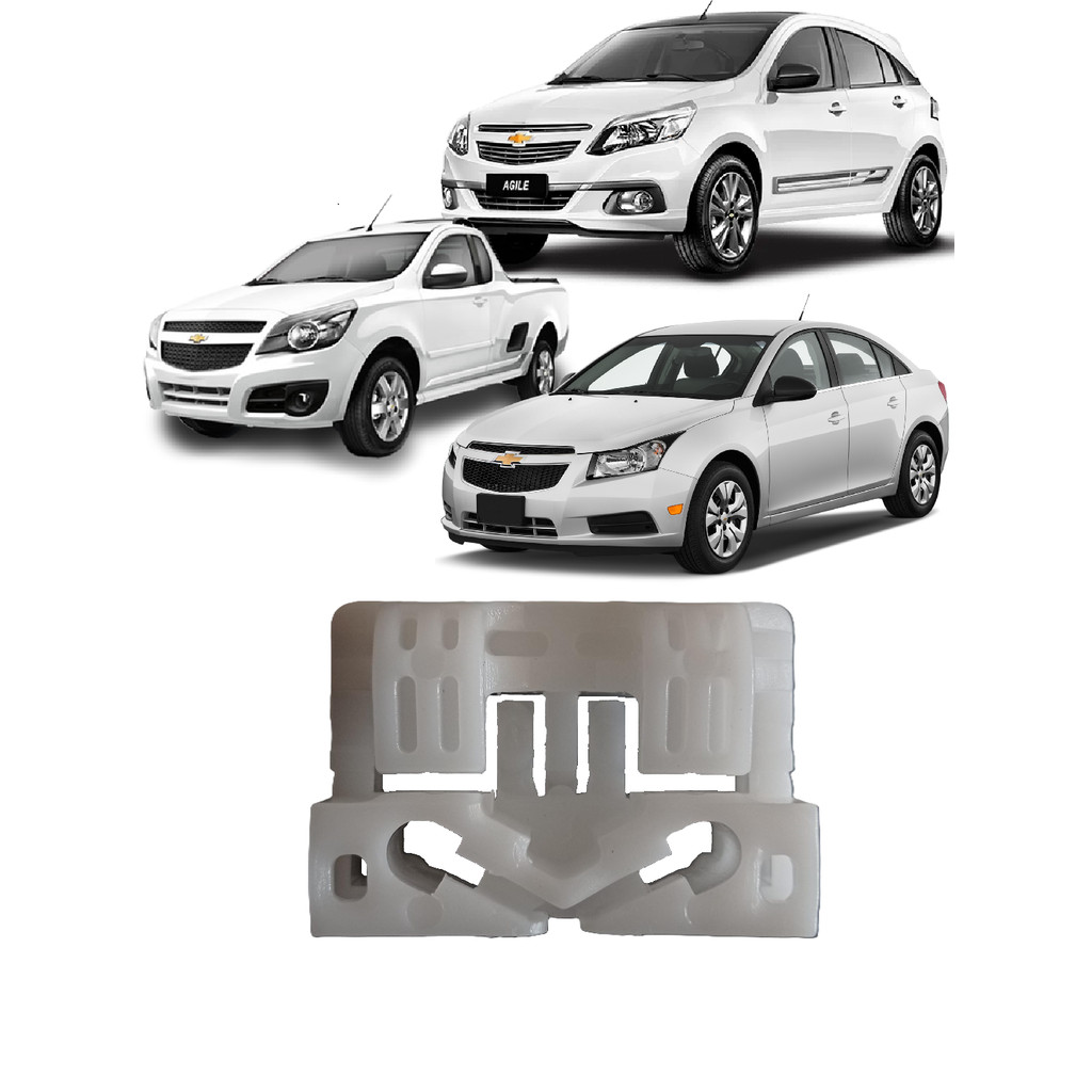 Arraste Máquina Vidro Elétrico Cruze Agile Montana Dianteira