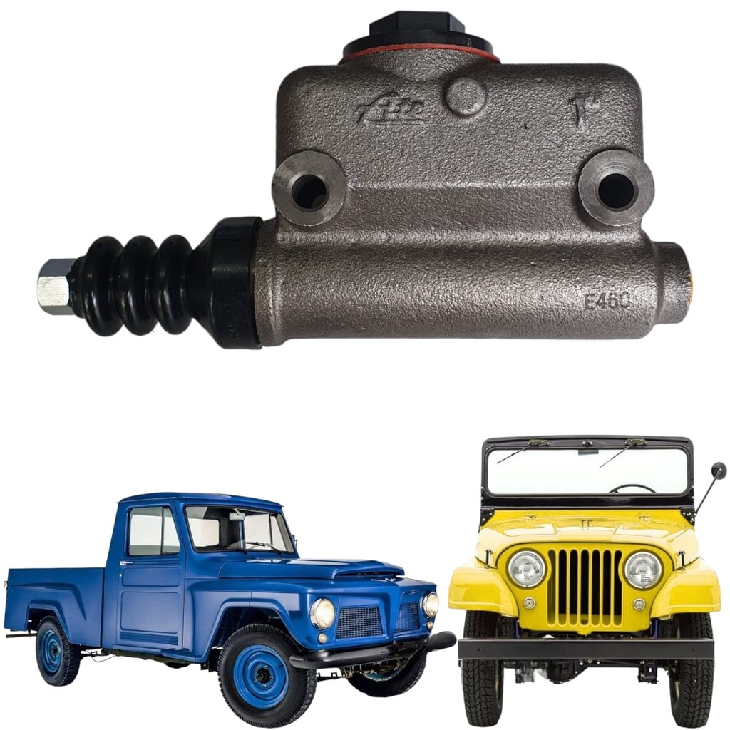 Cilindro Mestre De Freio Jeep / Rural / F 75 Ford Willys Original ATE