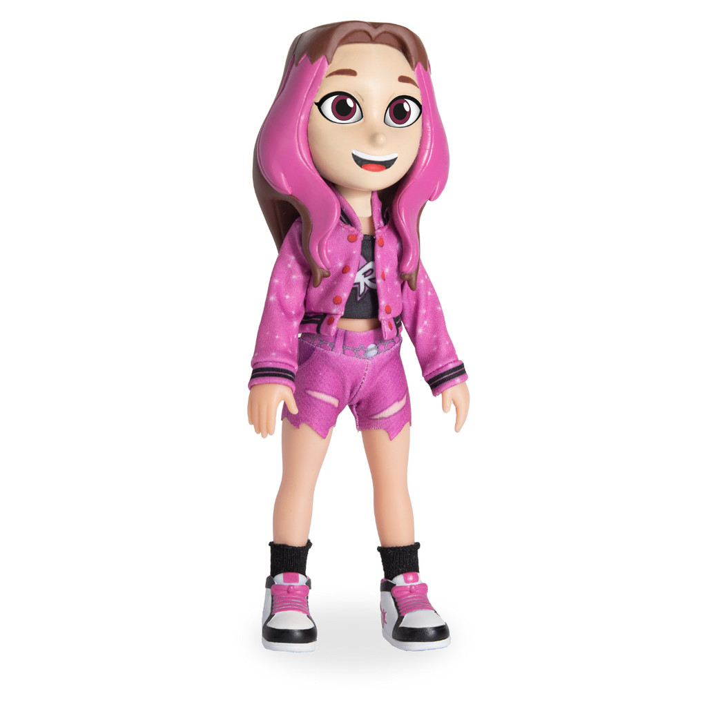 Boneca Emilly Vick Dos Rosa Youtuber Vinil 25cm - Baby Brink