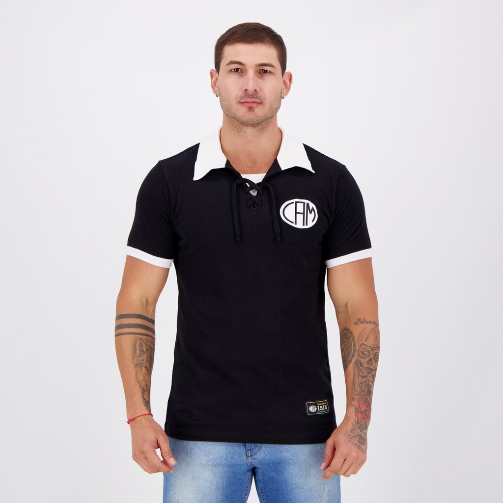 Camisa Atlético Mineiro Retrô 1916 - Sports & Outdoors