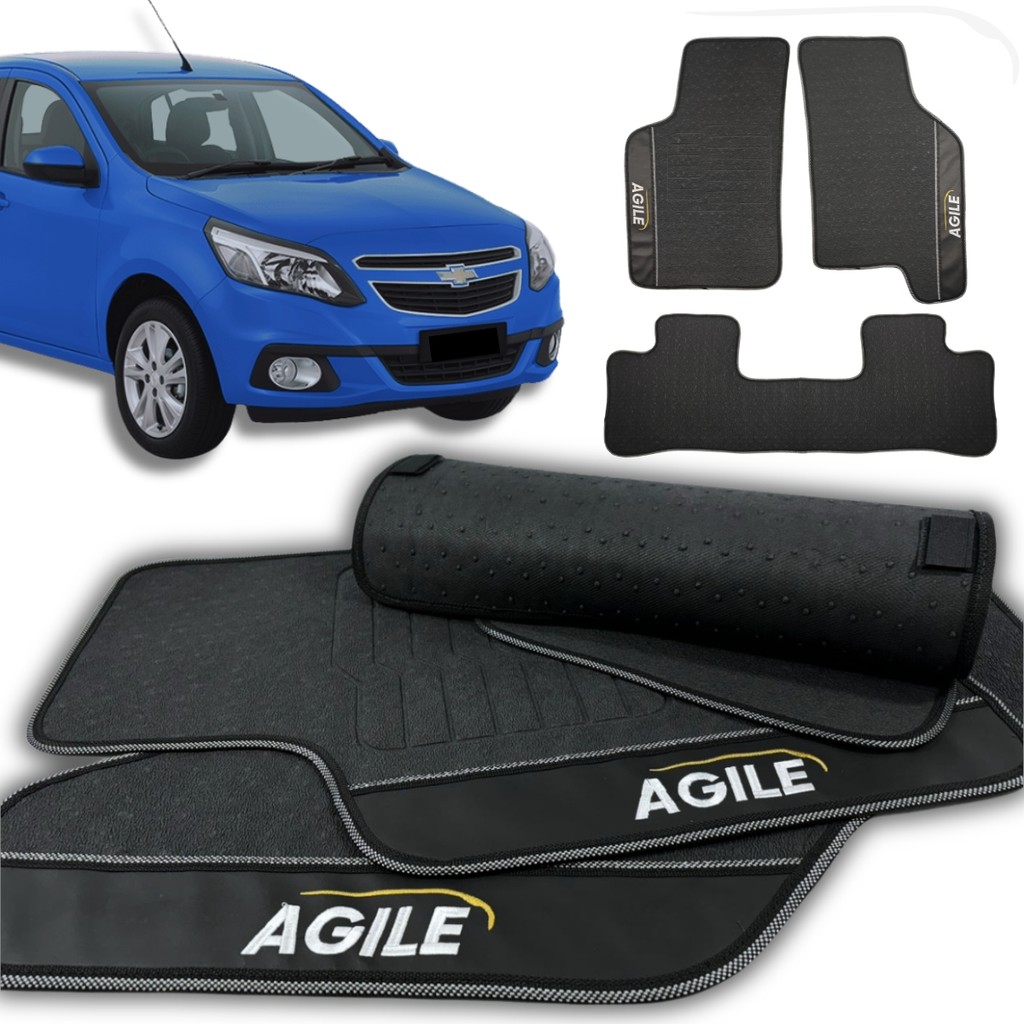 Tapete Agile 09 a 12 13 14 15 16 Personalizado Inteiriço Jogo Completo Impermeável Exclusi...