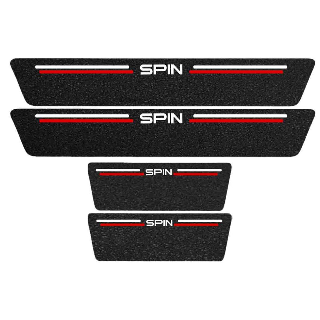 Kit Soleira Protetora Porta Premium Red PVC Spin 2024 2025